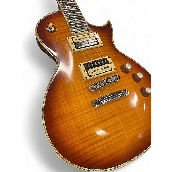 Used ESP LTD EC1000 Honey Burst Solid Body Electric Guitar