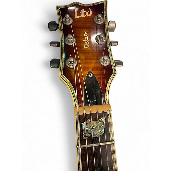 Used ESP LTD EC1000 Honey Burst Solid Body Electric Guitar