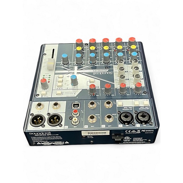 Used Soundcraft NOTEPAD-8FX Unpowered Mixer