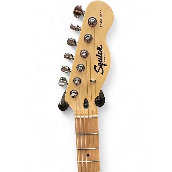Used Squier SONIC ESQUIRE LIME GREEN Solid Body Electric Guitar