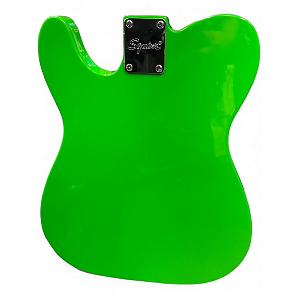 Used Squier SONIC ESQUIRE LIME GREEN Solid Body Electric Guitar