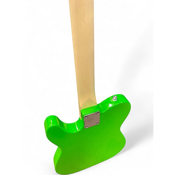 Used Squier SONIC ESQUIRE LIME GREEN Solid Body Electric Guitar