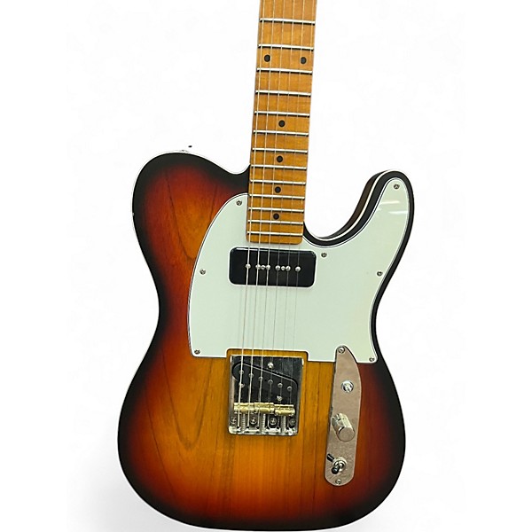 Used Schecter Guitar Research Diamond Series PT SPECIAL 3 Tone Sunburst Solid Body Electric Guitar