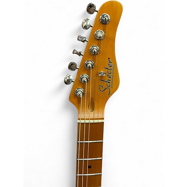 Used Schecter Guitar Research Diamond Series PT SPECIAL 3 Tone Sunburst Solid Body Electric Guitar