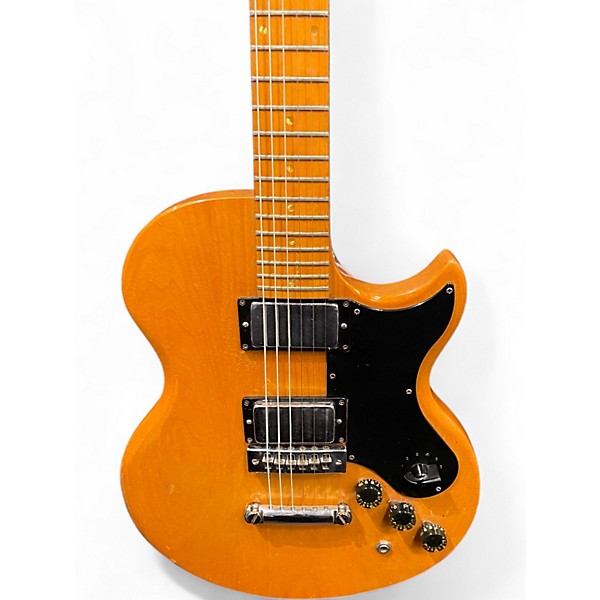 Vintage 1974 Gibson L6S Natural Solid Body Electric Guitar