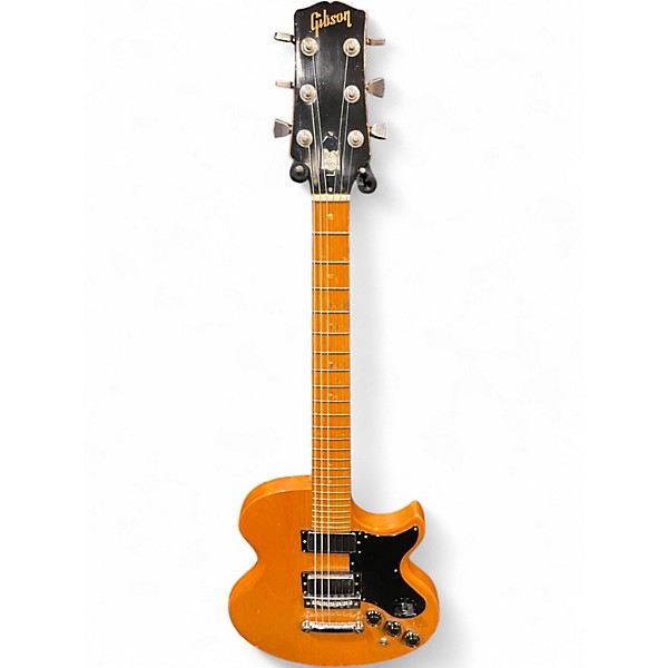 Vintage 1974 Gibson L6S Natural Solid Body Electric Guitar