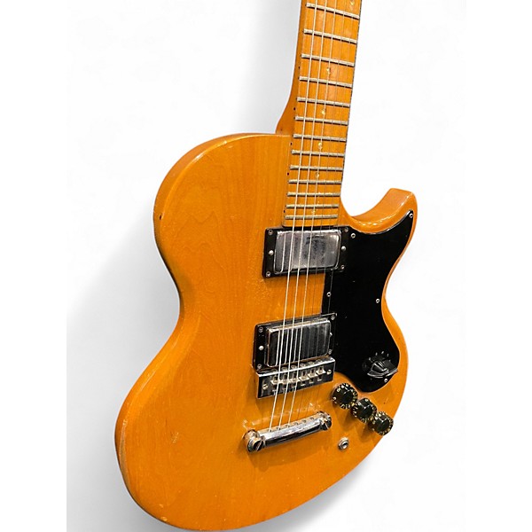 Vintage 1974 Gibson L6S Natural Solid Body Electric Guitar