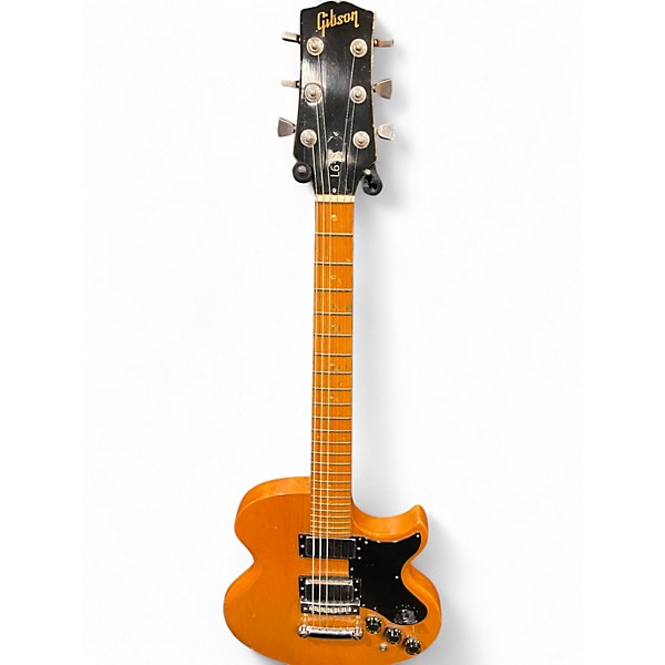 Vintage 1974 Gibson L6S Natural Solid Body Electric Guitar