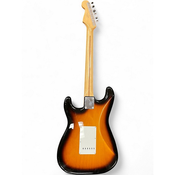 Used Fender MIJ 1950's Heritage Stratocaster 2 Tone Sunburst Solid Body Electric Guitar