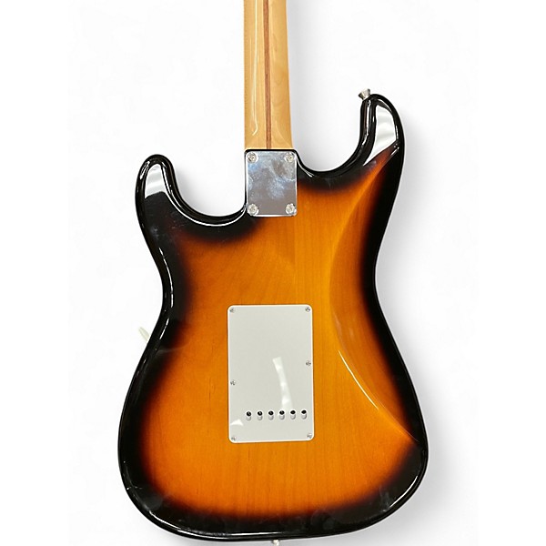 Used Fender MIJ 1950's Heritage Stratocaster 2 Tone Sunburst Solid Body Electric Guitar