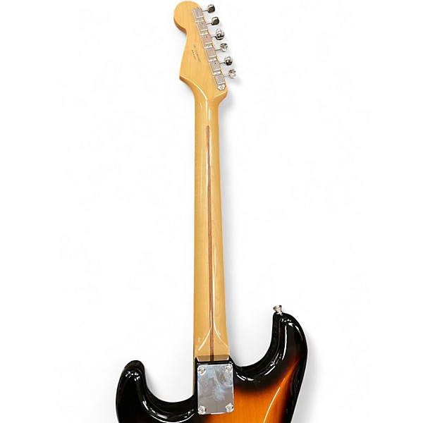 Used Fender MIJ 1950's Heritage Stratocaster 2 Tone Sunburst Solid Body Electric Guitar