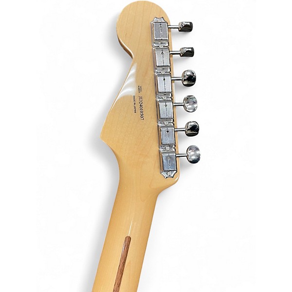 Used Fender MIJ 1950's Heritage Stratocaster 2 Tone Sunburst Solid Body Electric Guitar