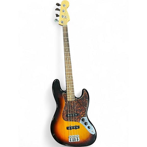 Used Fender AMERICAN JAZZ BASS 3 Color Sunburst Electric Bass Guitar
