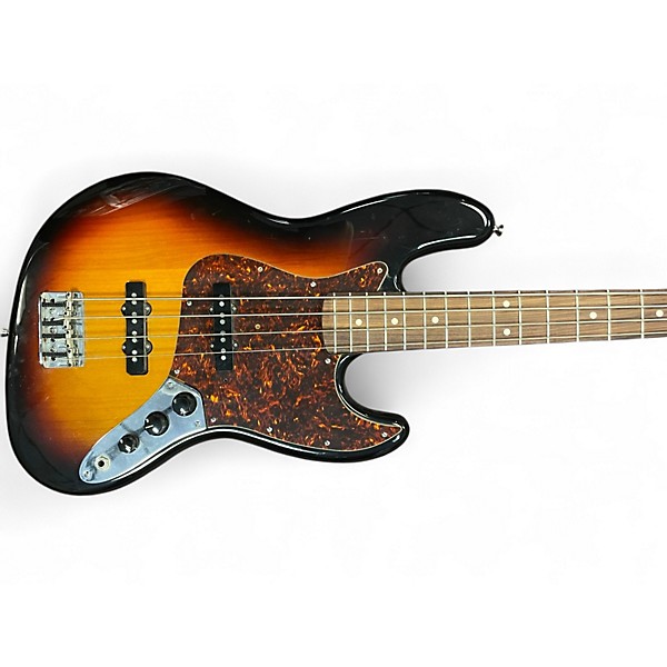 Used Fender AMERICAN JAZZ BASS 3 Color Sunburst Electric Bass Guitar