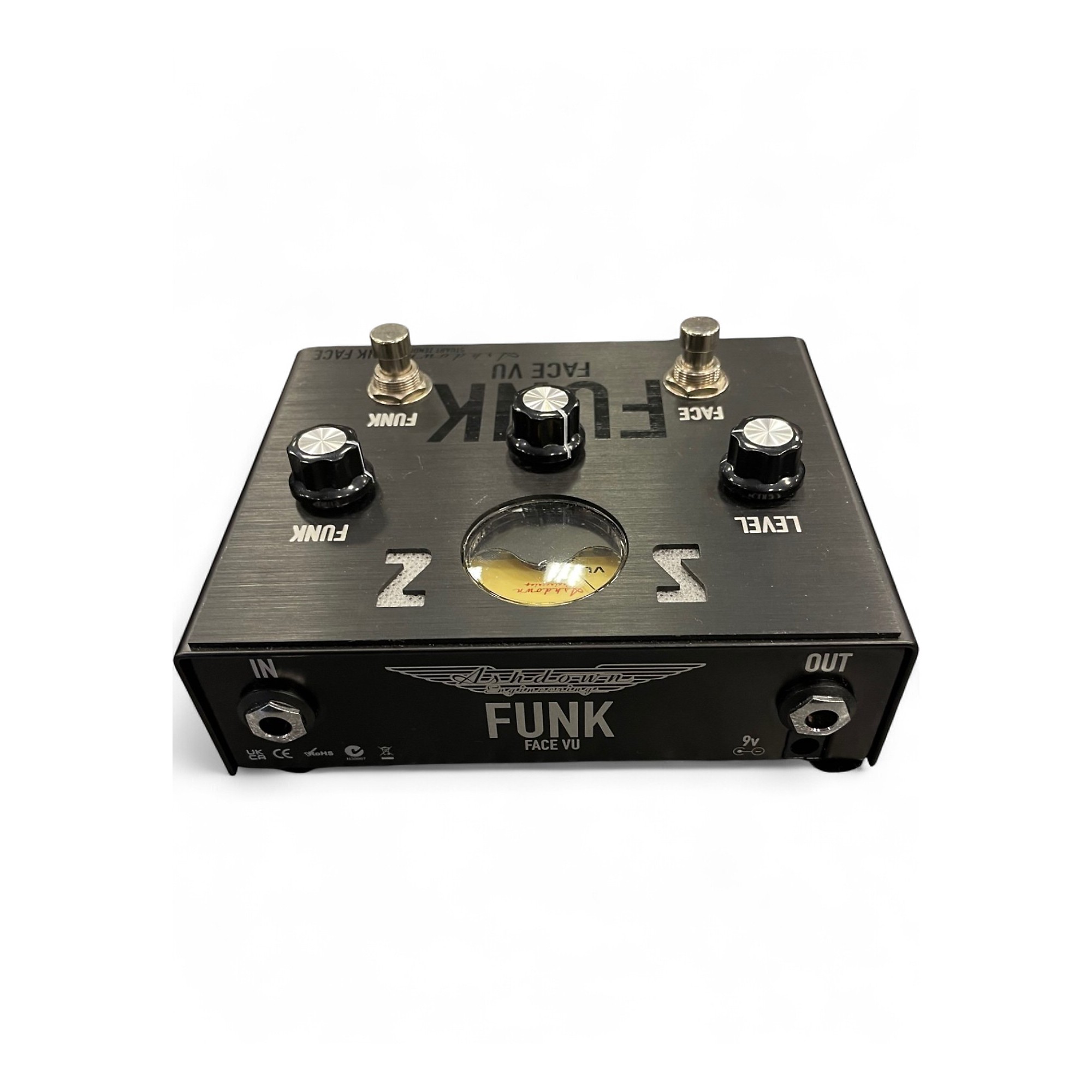 Used Ashdown FUNK FACE VU Effect Pedal | Guitar Center Used Ashdown FUNK FACE VU Effect Pedal | Guitar Center