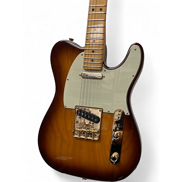 Used Fender 75th Anniversary Commemorative American Telecaster Bourban Solid Body Electric Guitar