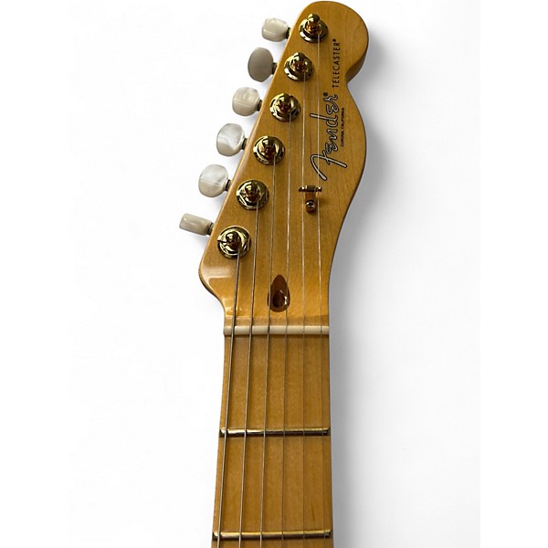 Used Fender 75th Anniversary Commemorative American Telecaster Bourban Solid Body Electric Guitar