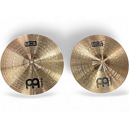 Used MEINL 14in MCS HIGH HAT PAIR Cymbal