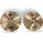 Used MEINL 14in MCS HIGH HAT PAIR Cymbal thumbnail