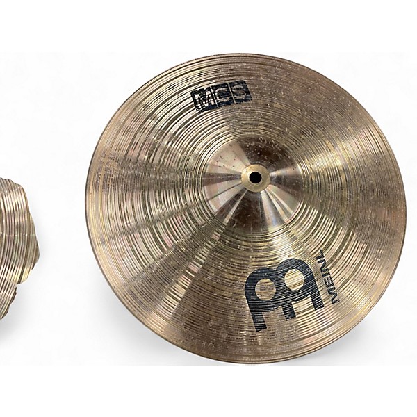 Used MEINL 14in MCS HIGH HAT PAIR Cymbal