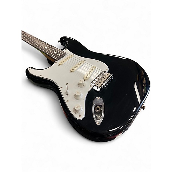 Vintage 1990s Fender ST-362 Black Solid Body Electric Guitar