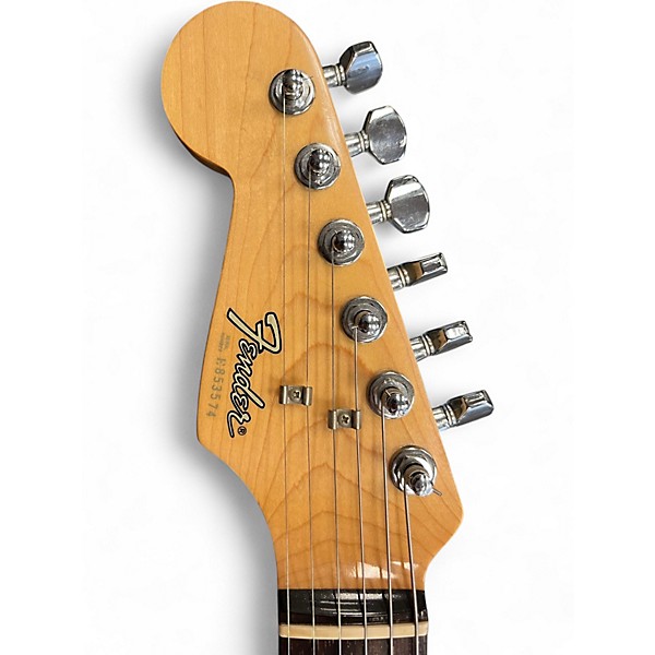 Vintage 1990s Fender ST-362 Black Solid Body Electric Guitar