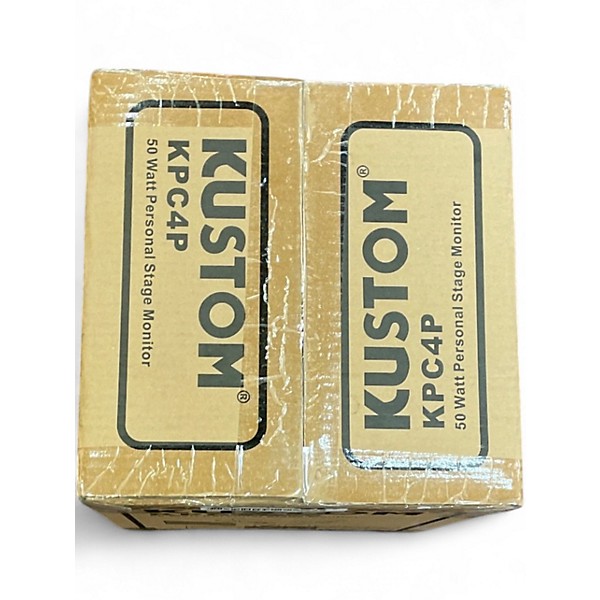 Used Kustom PA KPC4P Powered Monitor