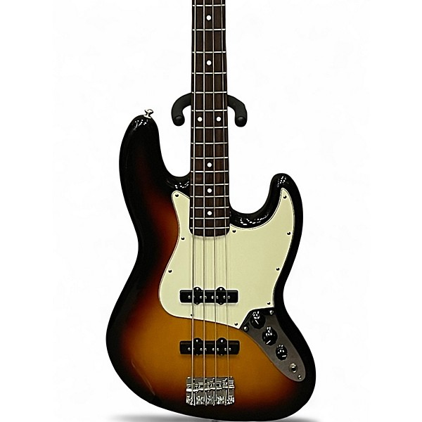 Used Fender JAZZ BASS 3 Color Sunburst Electric Bass Guitar