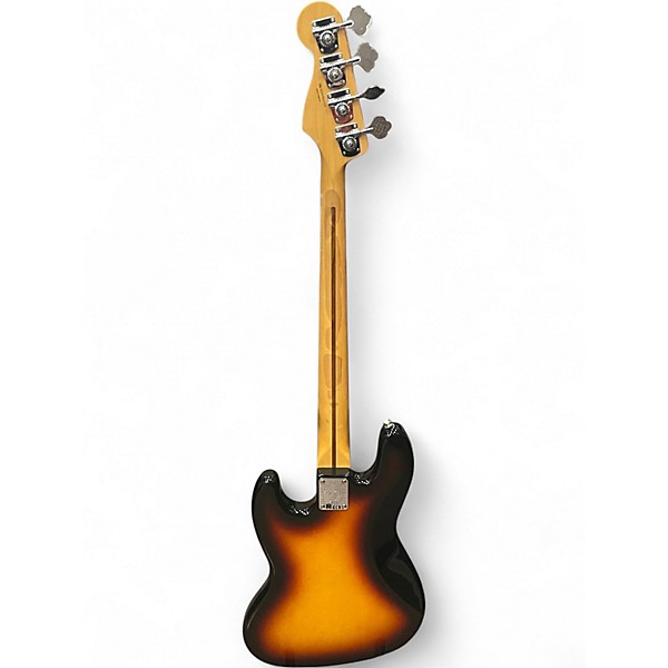 Used Fender JAZZ BASS 3 Color Sunburst Electric Bass Guitar