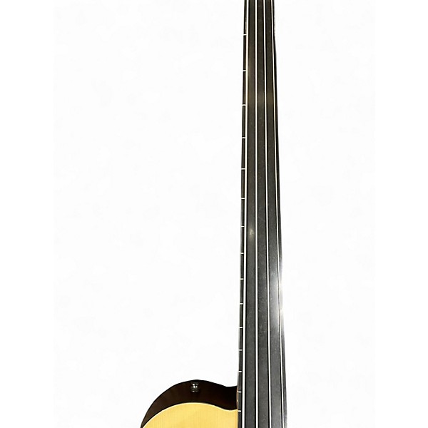 Used Godin A4 Ulta fretless Natural Electric Bass Guitar