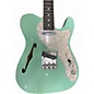 Used Fender Two Tone Telecaster Thin-Line Surf Green Hollow Body Electric Guitar thumbnail