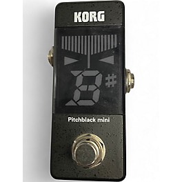 Used KORG PB01 Pitchblack Chromatic Tuner Pedal