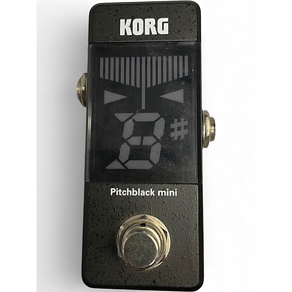 Used KORG PB01 Pitchblack Chromatic Tuner Pedal
