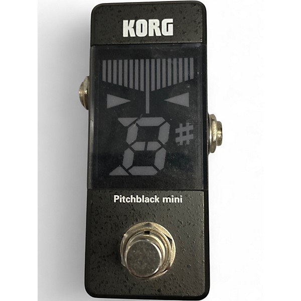 Used KORG PB01 Pitchblack Chromatic Tuner Pedal