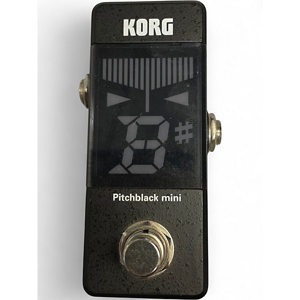 Used KORG PB01 Pitchblack Chromatic Tuner Pedal