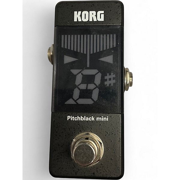 Used KORG PB01 Pitchblack Chromatic Tuner Pedal
