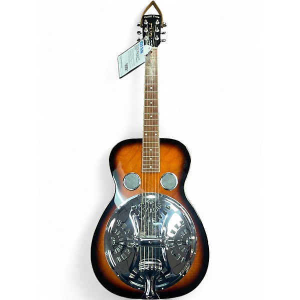 Used Gold Tone PAUL BEARD SIGNATURE ROUND NECK RESONATOR 2 Color Sunburst Resonator Guitar