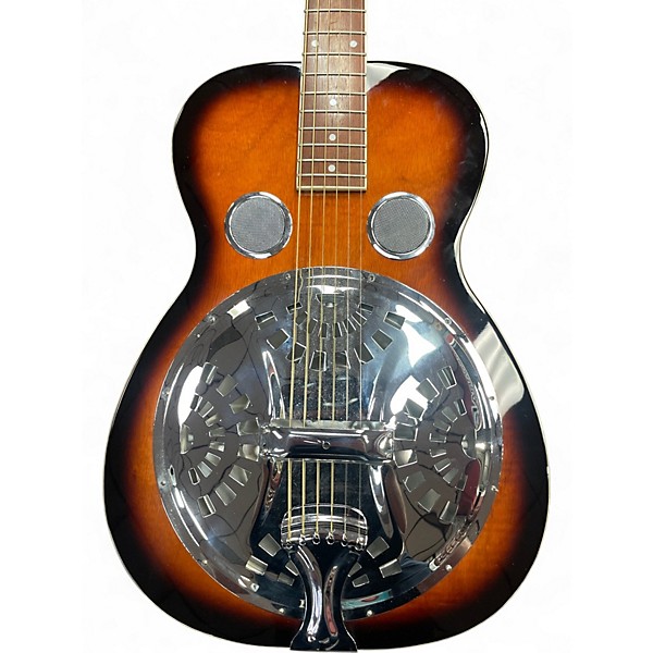 Used Gold Tone PAUL BEARD SIGNATURE ROUND NECK RESONATOR 2 Color Sunburst Resonator Guitar