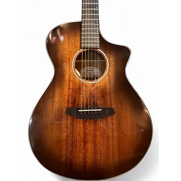 Used Breedlove pursuit ex concert 2 Color Sunburst Acoustic Electric Guitar