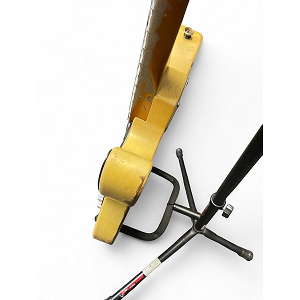 Used Fender JOE BONAMASSA THE BLUDGEON WORN YELLOW Solid Body Electric Guitar