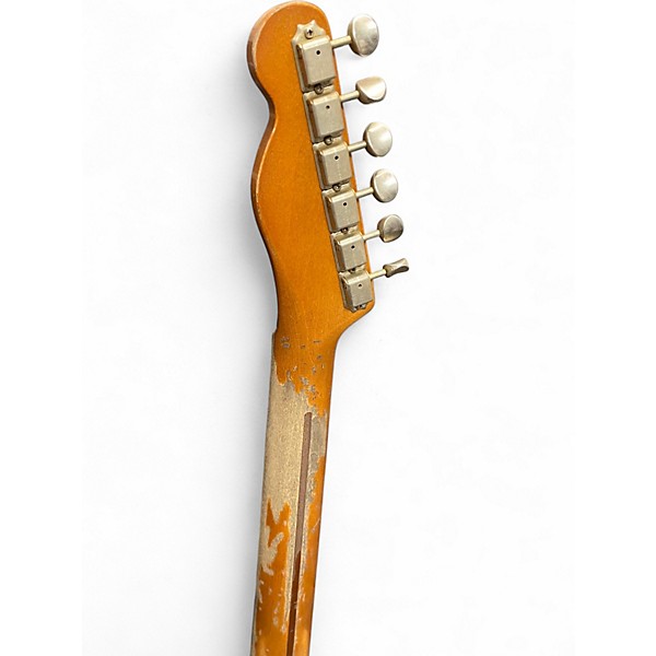 Used Fender JOE BONAMASSA THE BLUDGEON WORN YELLOW Solid Body Electric Guitar