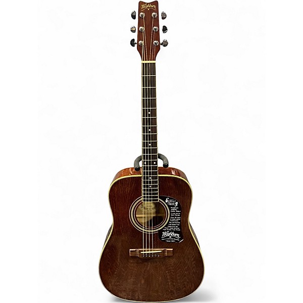 Used Washburn D11 Natural Acoustic Guitar