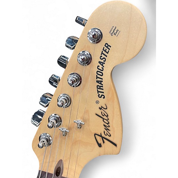 Used Fender Limited Edition Sandblasted Stratocaster 3 Tone Sunburst Solid Body Electric Guitar