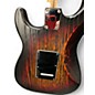 Used Fender Limited Edition Sandblasted Stratocaster 3 Tone Sunburst Solid Body Electric Guitar