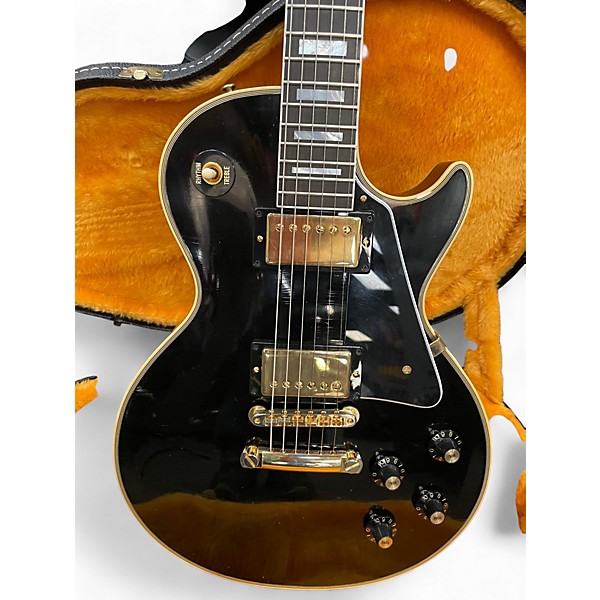 Vintage 2023 Gibson Murphy Lab Ultra Light Aging Black Solid Body Electric Guitar