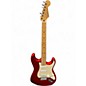 Used Fender Standard Stratocaster Chrome Red Solid Body Electric Guitar thumbnail