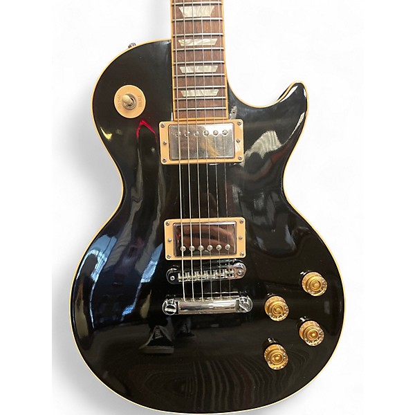 Used Gibson Les Paul Traditional Black Solid Body Electric Guitar