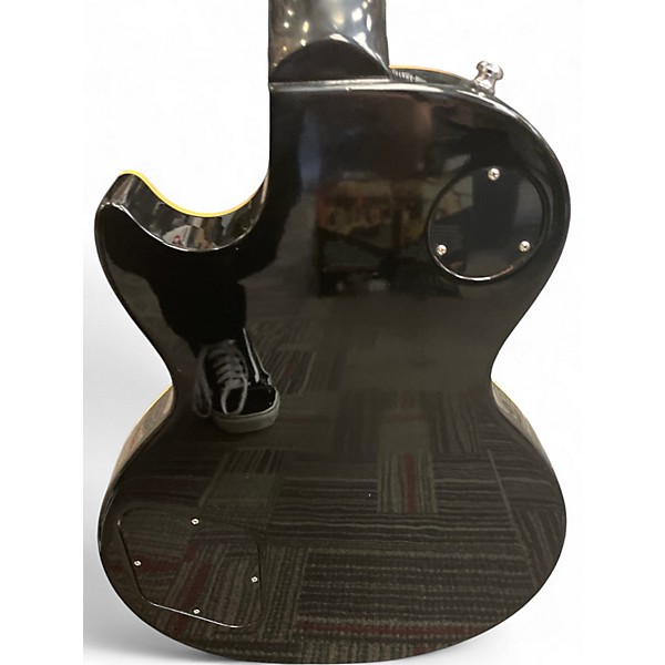 Used Gibson Les Paul Traditional Black Solid Body Electric Guitar