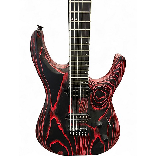 Used Jackson PRO SERIES DINKY DK MONDERN ASH HT6 BAKED RED Solid Body Electric Guitar