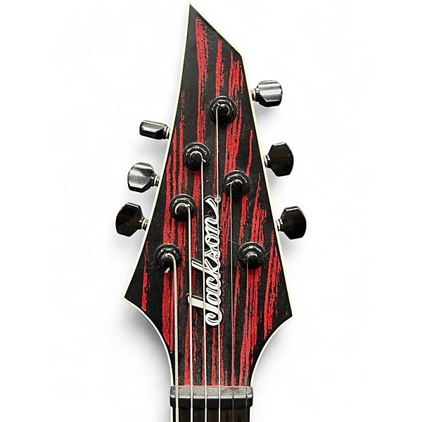 Used Jackson PRO SERIES DINKY DK MONDERN ASH HT6 BAKED RED Solid Body Electric Guitar